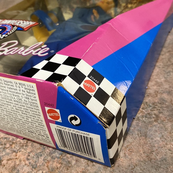 50th Anniversary NASCAR Barbie by Mattel - Picture 8 of 11
